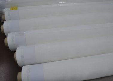 China Malha 53&quot; da impressão de tela de seda do GV FDA com material do ANIMAL DE ESTIMAÇÃO 100%, cor branca/amarelo fornecedor