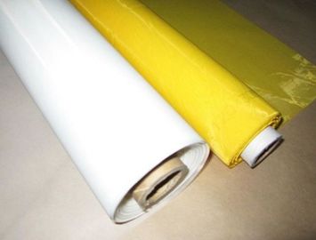 China Malha da tela da tela de seda de tensão alta para a tinta de impressão, monofilamento 100% do poliéster fornecedor
