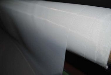 China Baixo rolo da malha da tela de seda do ANIMAL DE ESTIMAÇÃO da elasticidade com poliéster branco do monofilamento fornecedor