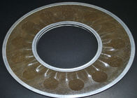 Disco de bronze do filtro de rede de arame que apoia para filtrar, resistente à corrosão