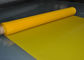 Malha branca/do amarelo poliéster de parafusamento de pano 120 para a impressão de vidro, 158 mícrons fornecedor