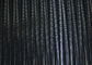 Tipo pequeno do Weave do laço da anti malha UV preta da espiral do poliéster, tempo da longa vida fornecedor