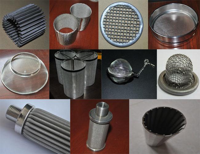 Disco/filtro do filtro de malha do mícron do fio de metal para o petróleo ou a metalurgia