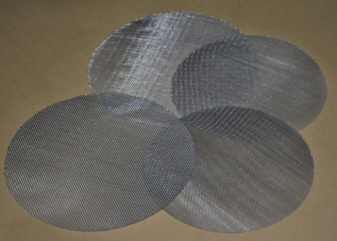 Borda inoxidável da tela de filtro da forma anular tratada para a separação e a filtragem
