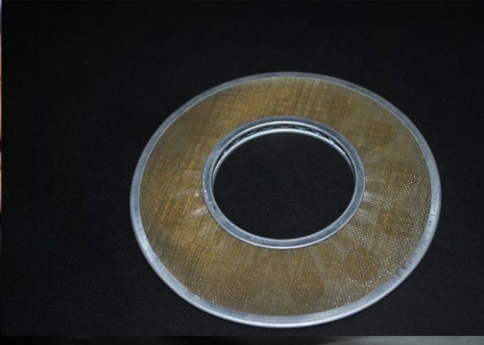 Filtro de tela de aço inoxidável da malha da forma redonda, força de alta elasticidade