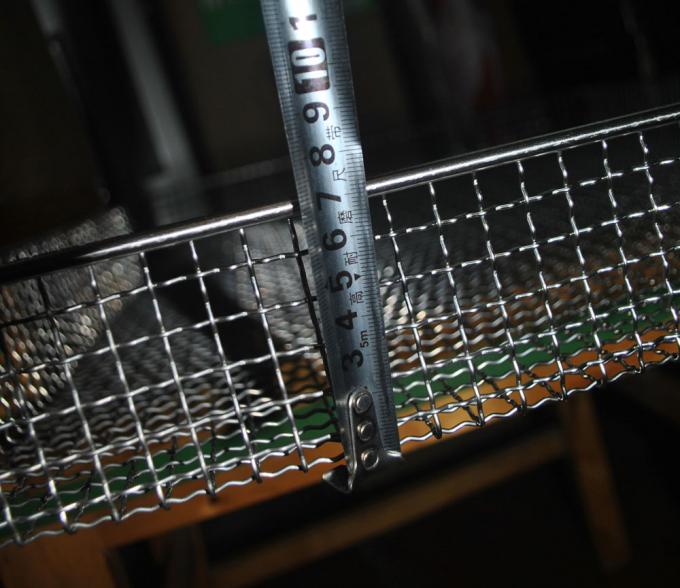 Cesta de aço inoxidável da rede de arame do metal para o BBQ da tela de filtração