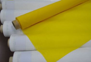 Malha da impressão da tela do poliéster para o t-shirt/matéria têxtil 62" 75 linha do mícron 55